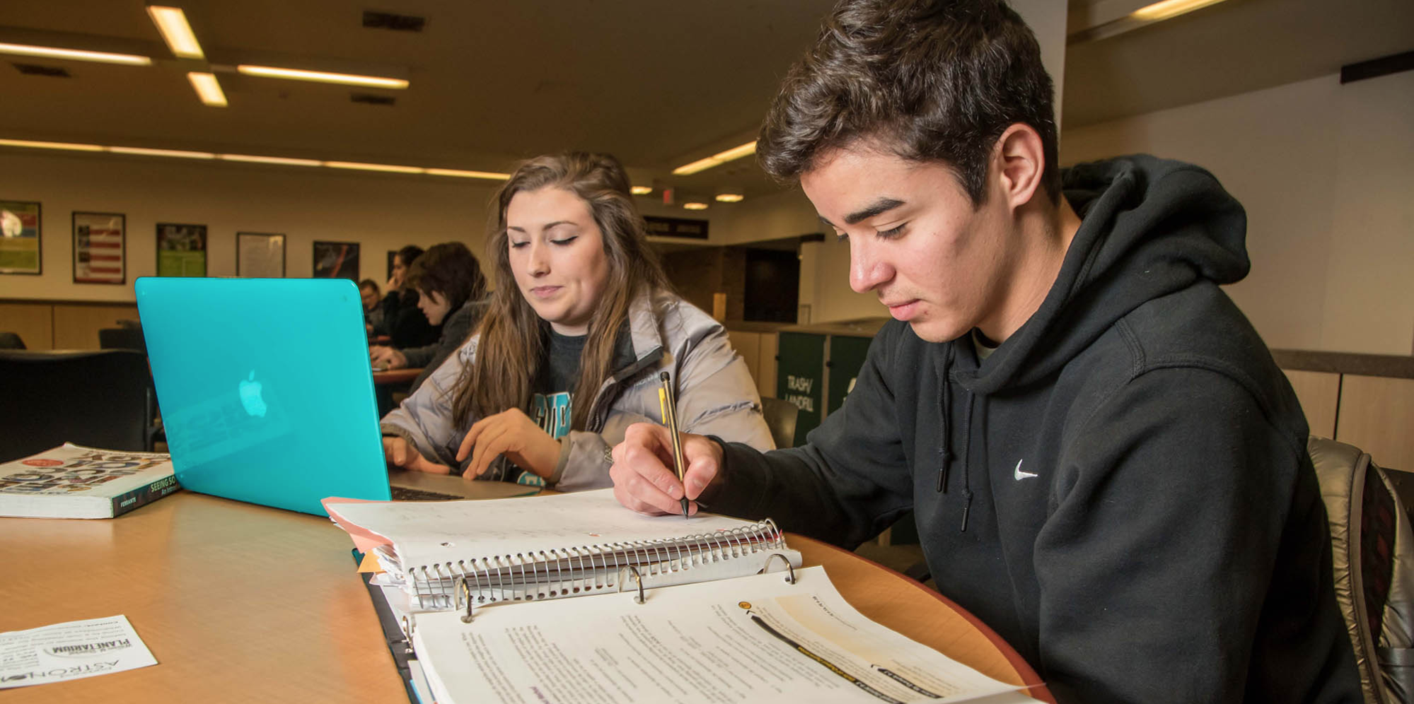 Students Studying